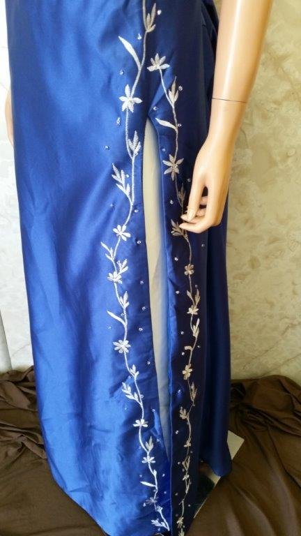 blue bridesmaid dresses